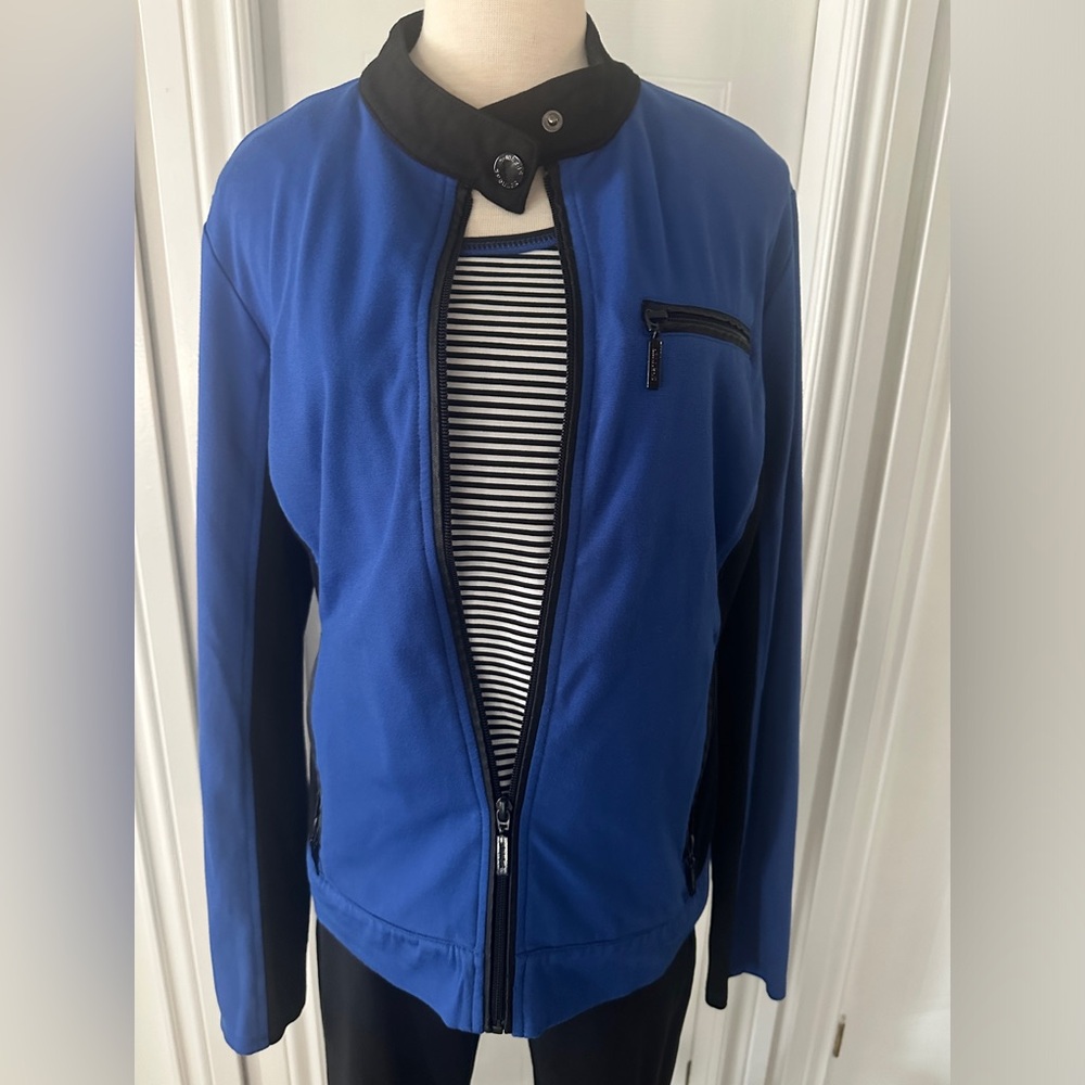 Spanner Jacket with Faux Leather Accents
